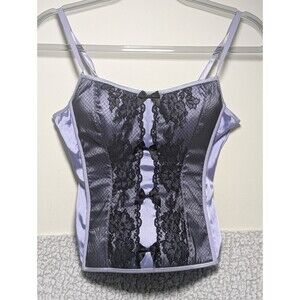 Victorias Secret Corset Bustier Sz L, Lavender, Grunge, Fairy, Coquette